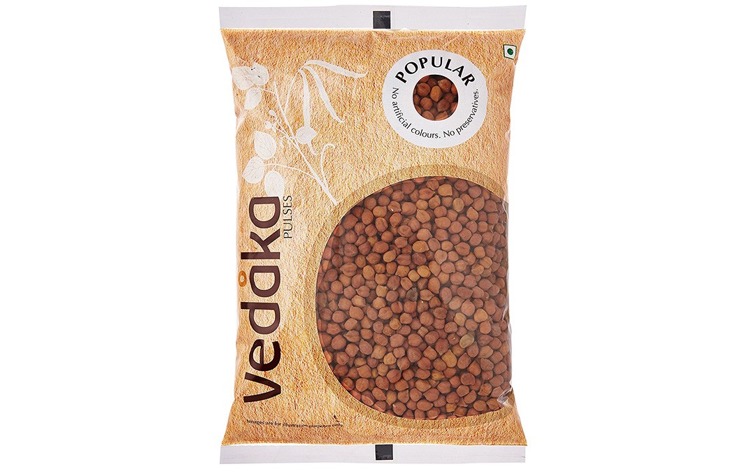 Vedaka Popular Black Chana   Pack  500 grams